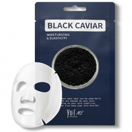Маска для лица с экстрактом черной икры YU.R ME Black Caviar Sheet Mask