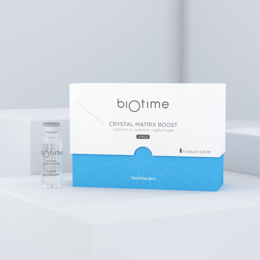 Биотайм Хрусталь матрикс буст (Biotime Crystal matrix boost), ампулы 5*2мл фото 1
